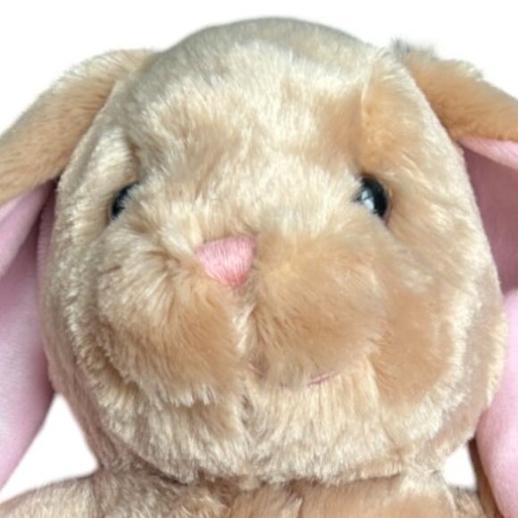 BUILD-A-BEAR Bunny Plush Pawlette Long Ears Light Brown Fur Brown Eyes Pink Nose - Picture 11 of 13